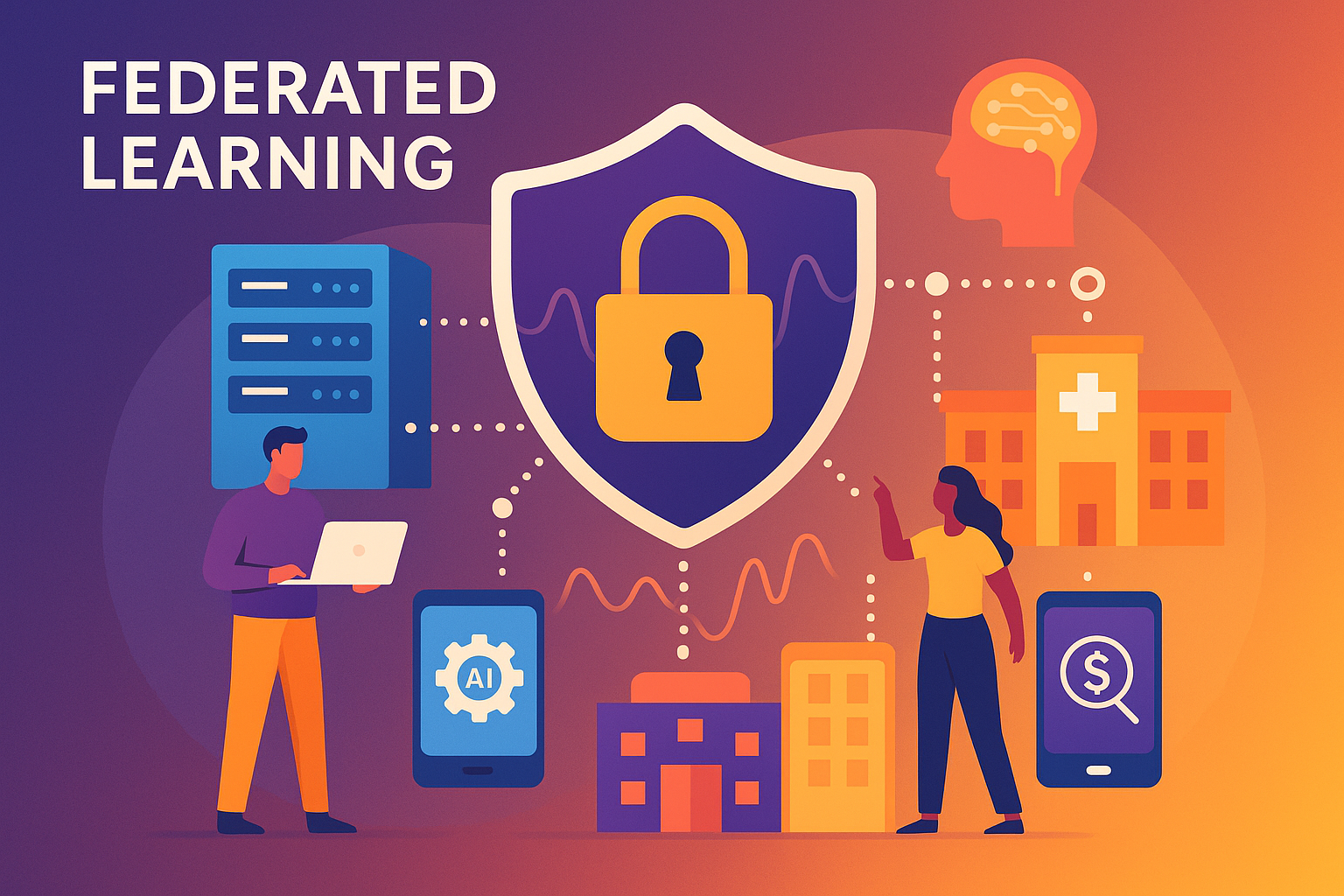 Federated Learning in Enterprises: Training AI Without Moving Data
